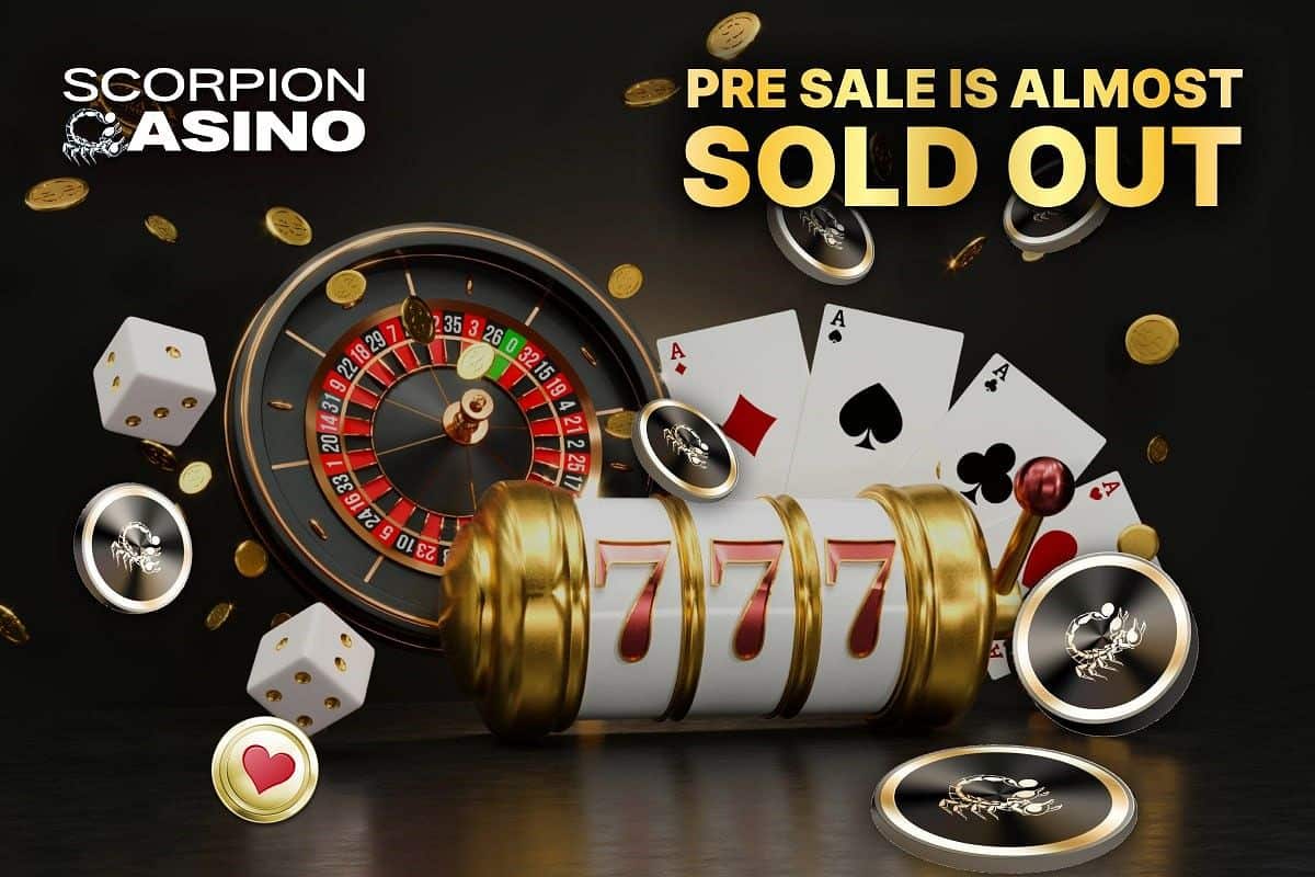 El sorteo de 250.000 de Scorpion Casino atrae a inversionistas a una preventa que ya es tremendamente exitosa