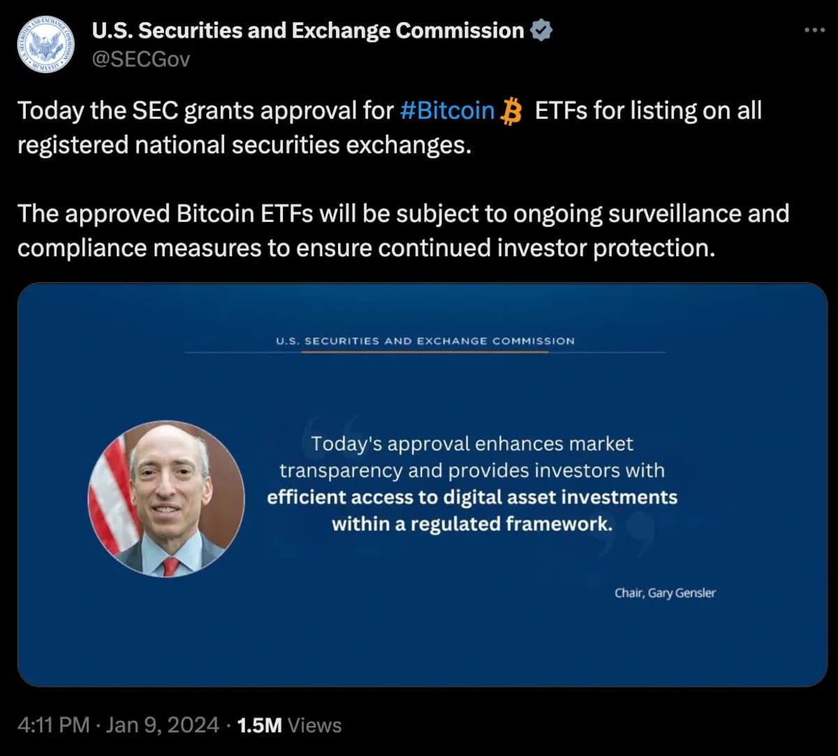 La SEC enfrenta una reacción violenta por un tweet erróneo sobre el ETF de Bitcoin 