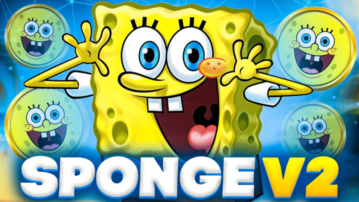 La top memecoin Sponge continúa creciendo - Los inversores se preparan para la transición a Sponge V2