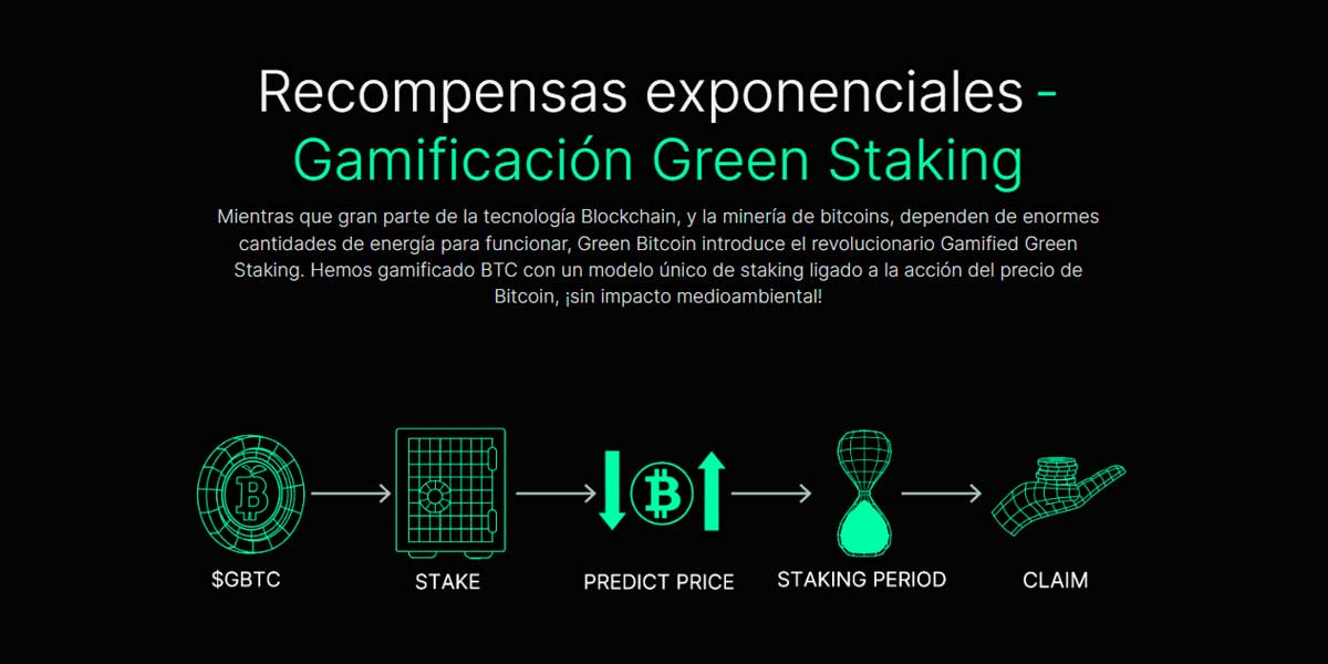 Green Bitcoin staking